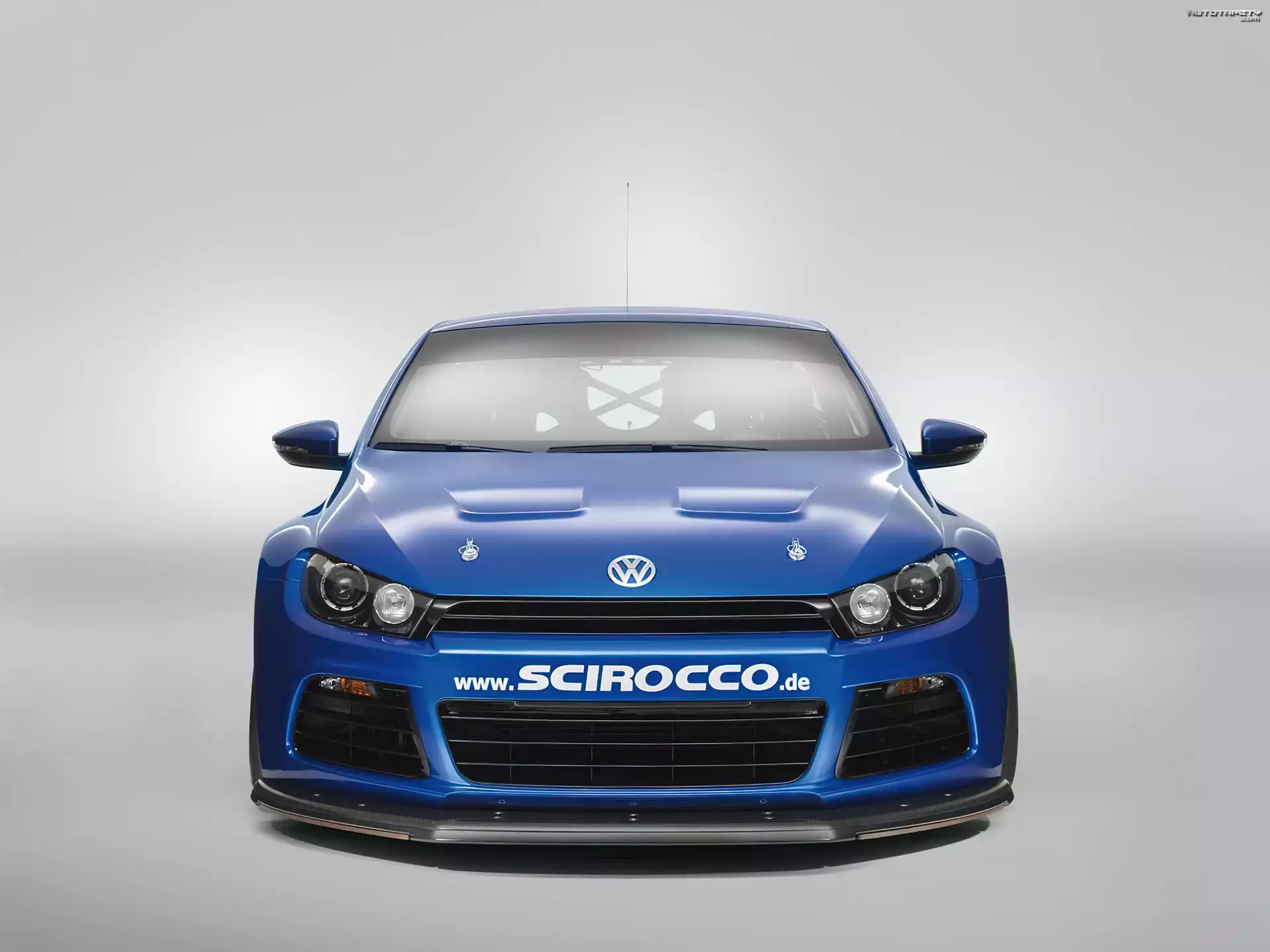 Przód, VW Scirocco, Spojler