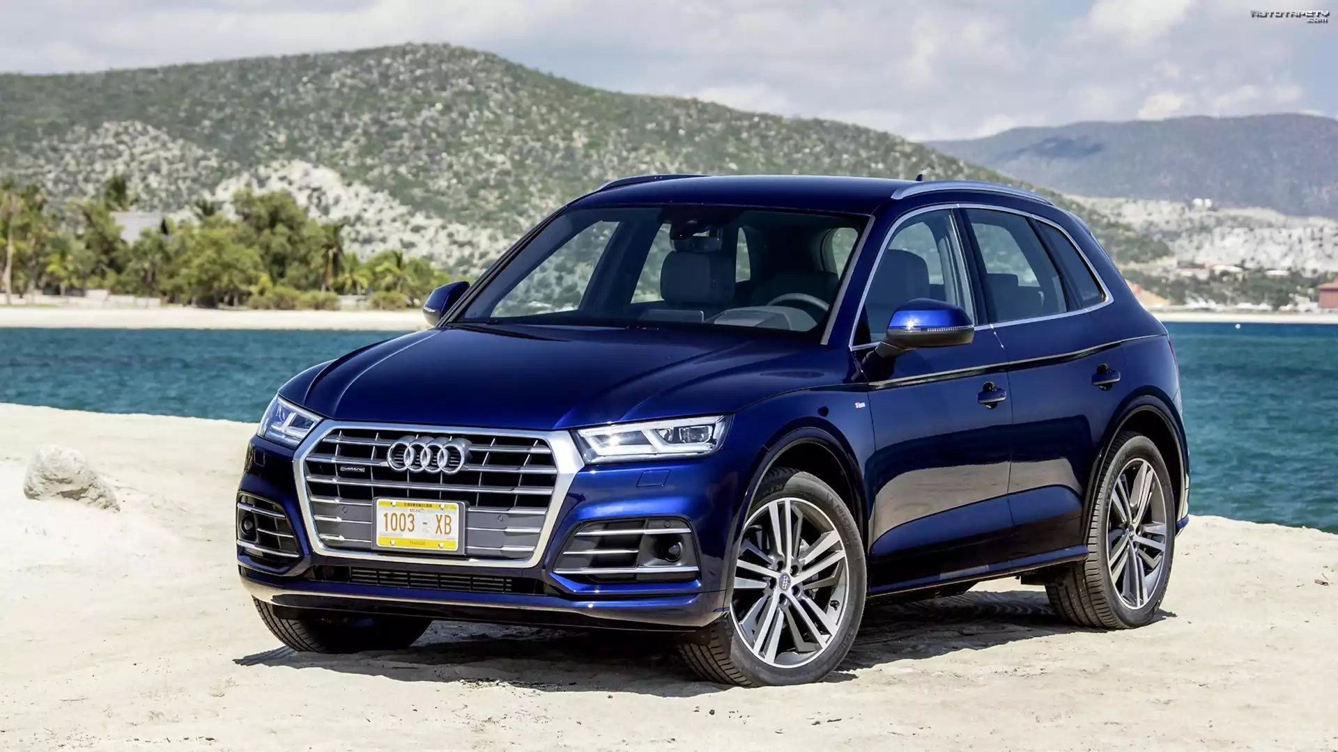 Audi Q5 TFSI Quattro, 2017, Góry, Jezioro