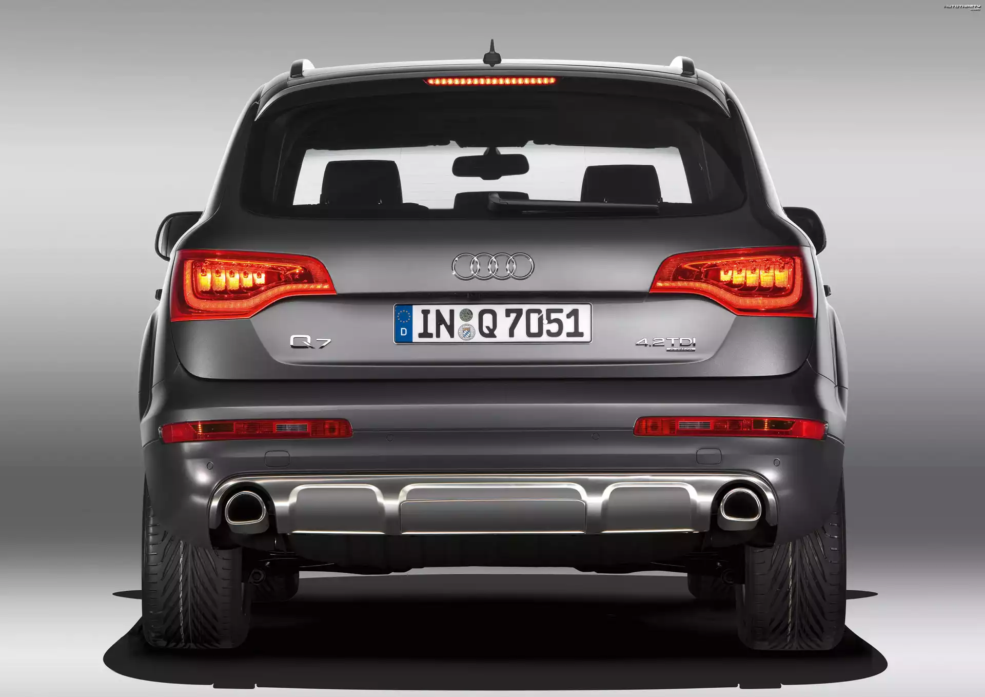 Audi Q7, Bagażnik
