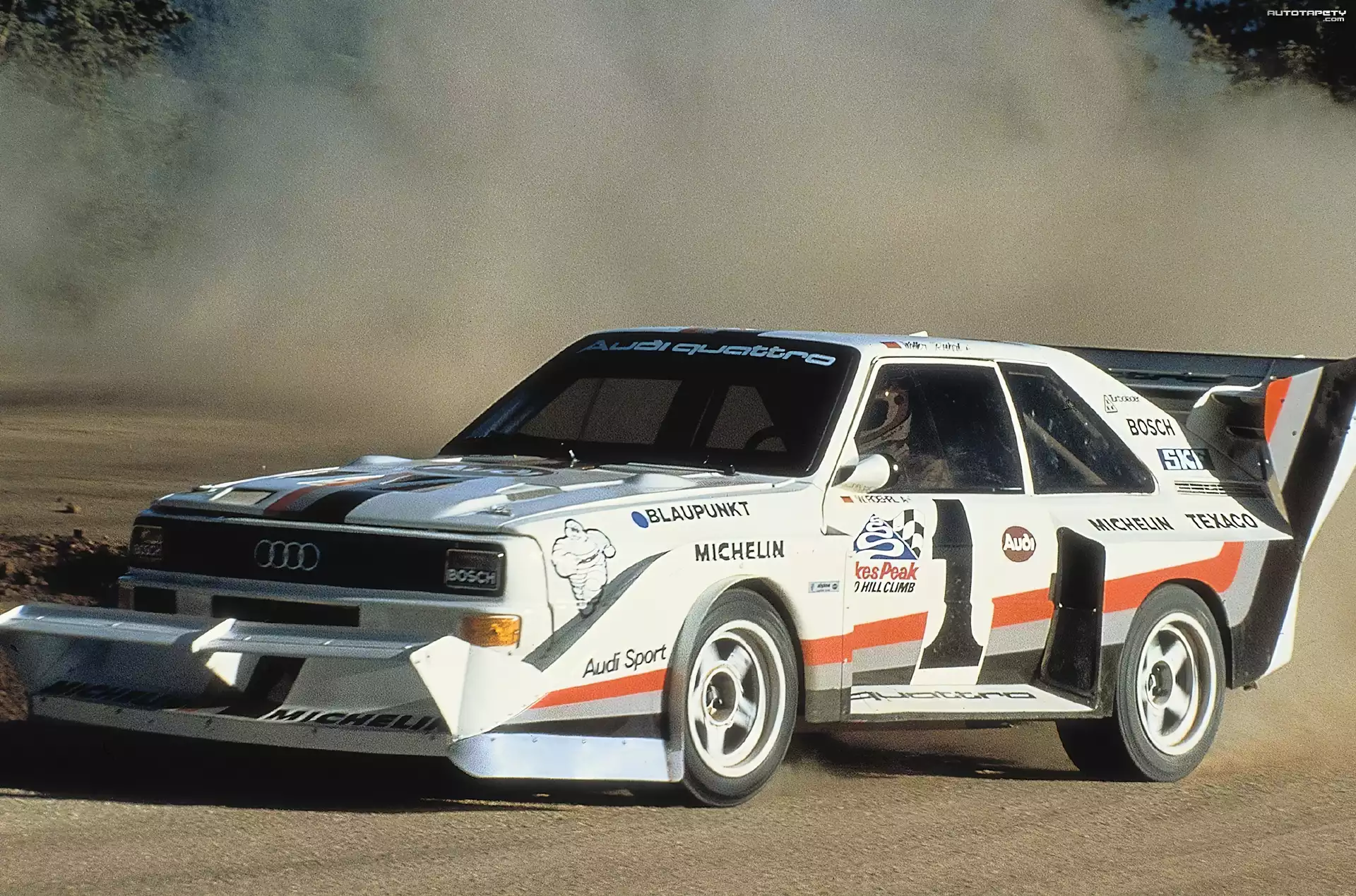 Audi Quattro, Rajd