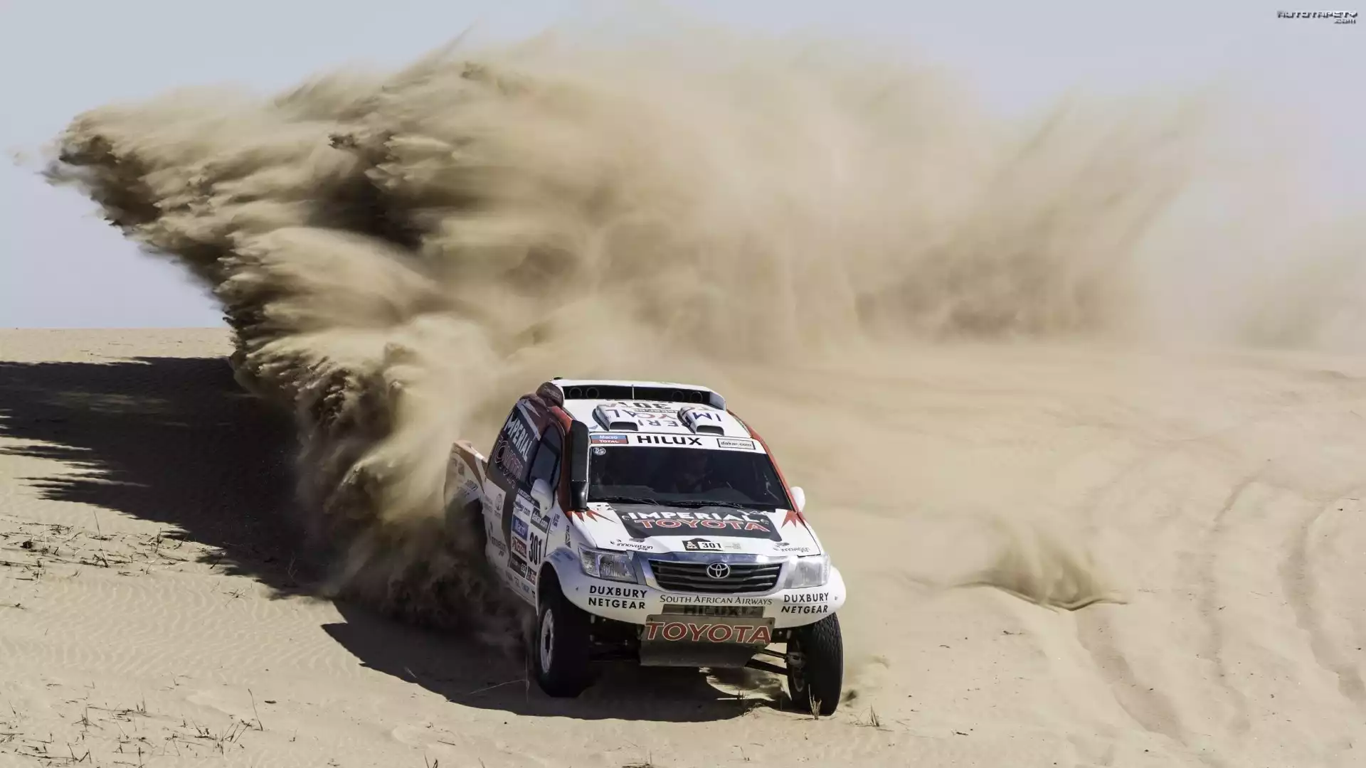 Rajd Dakar, Toyota, Hilux, Pustynia