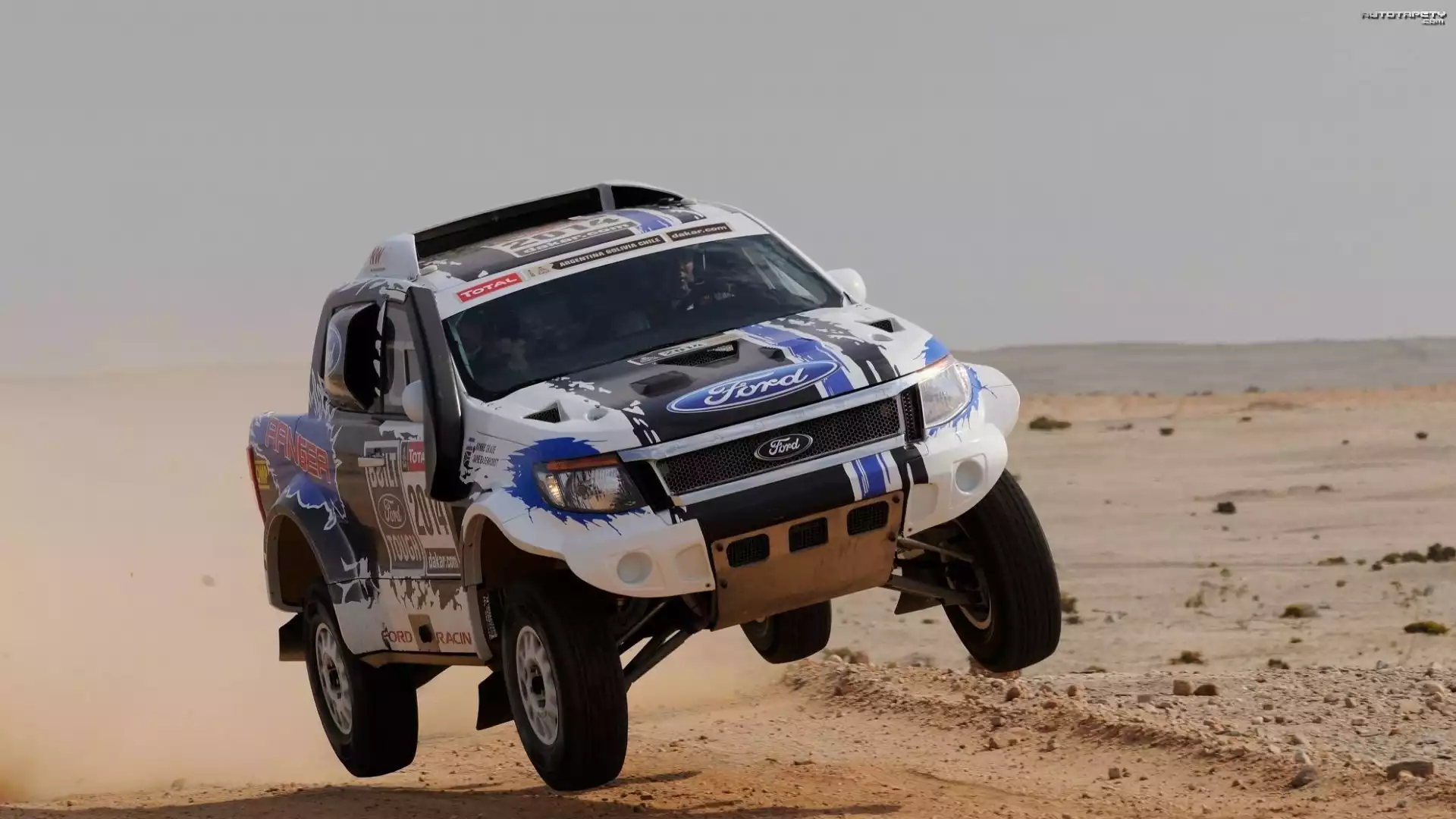Rajd Dakar, Ford, Ranger, Pustynia