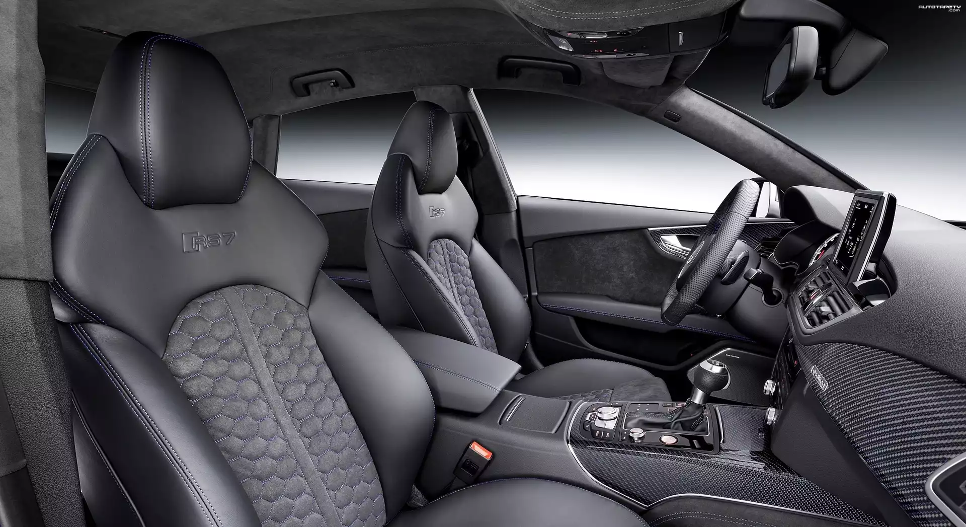 Audi, RS7, Wnętrze