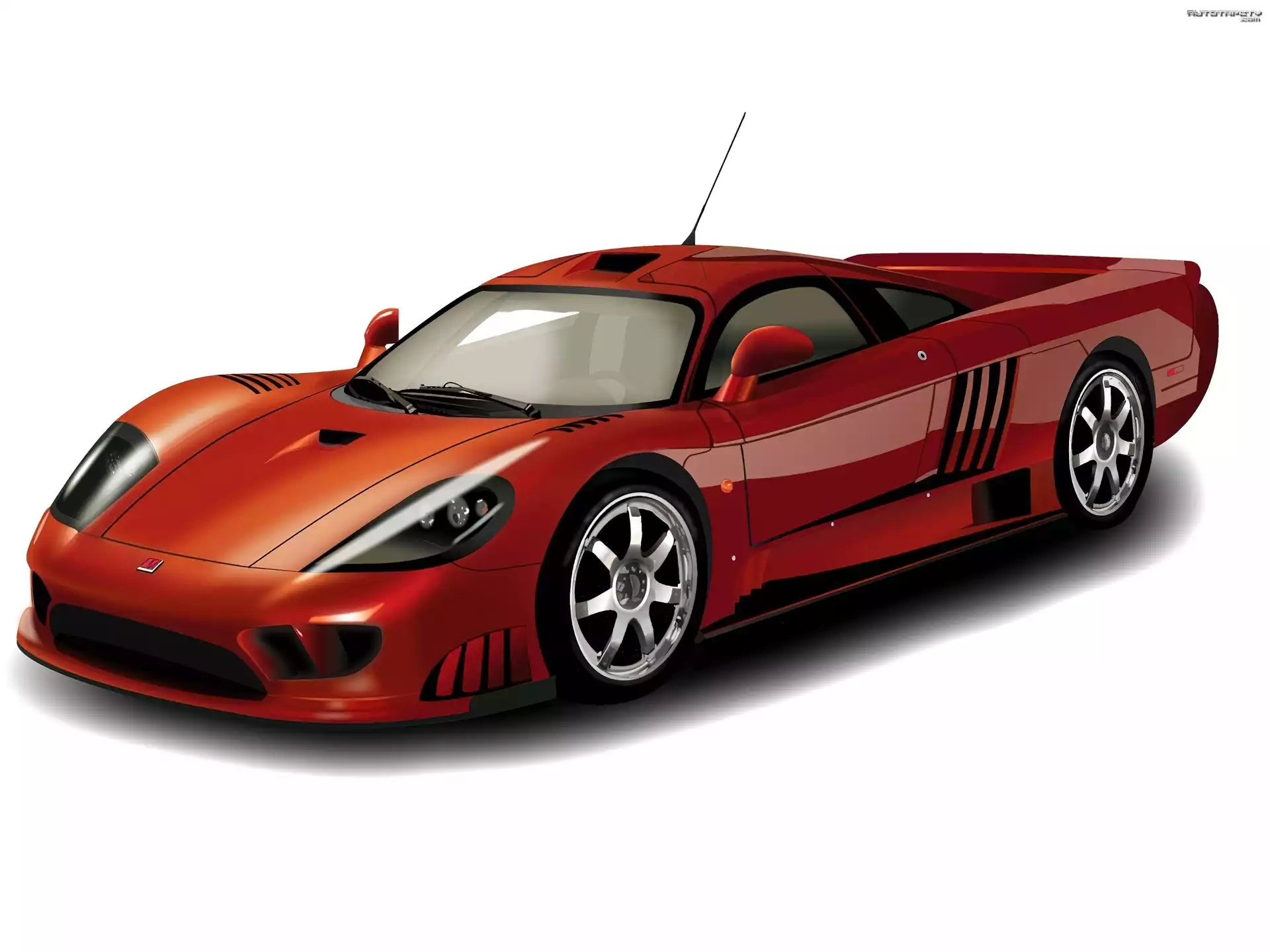 Czerwony, Saleen S7