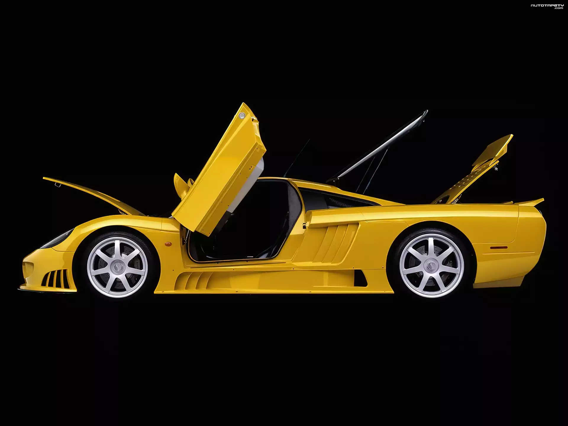 Saleen S7, Otwarta, Maska, Klapa, Drzwi