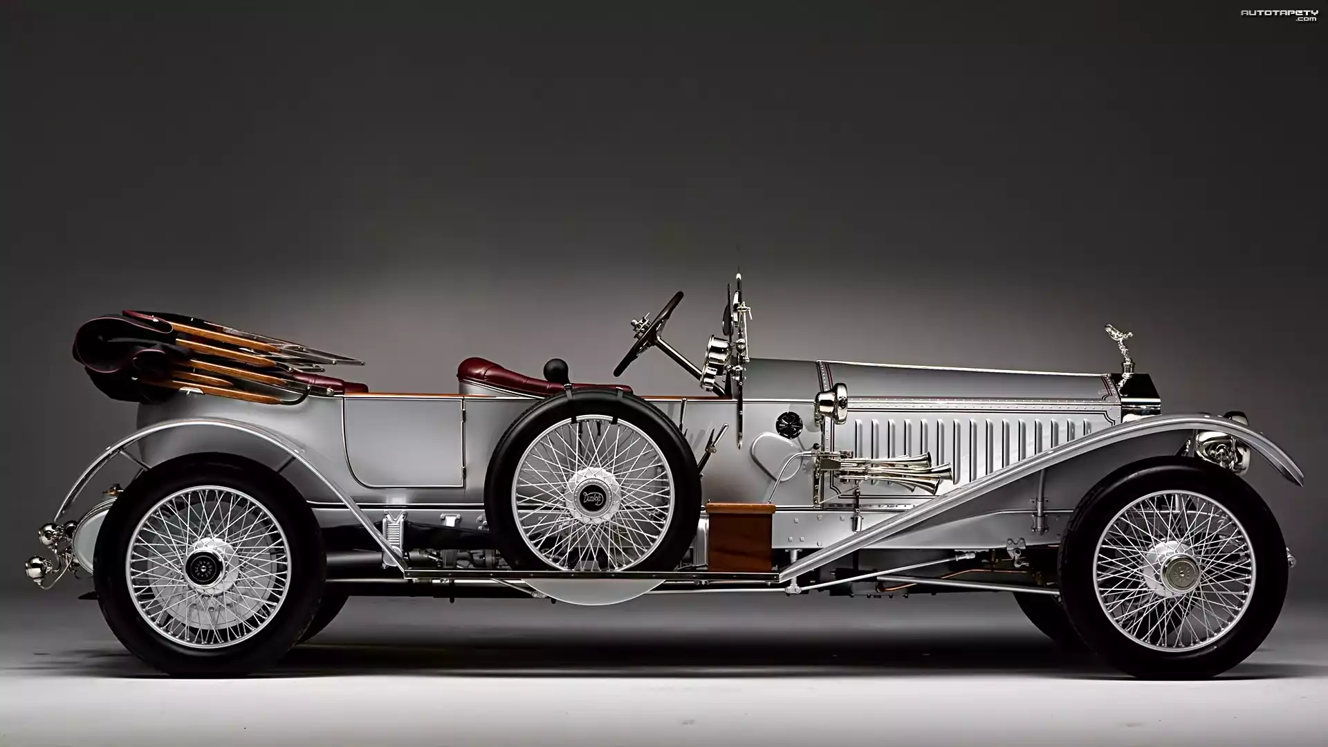 Samochód, Zabytkowy, Rolls-Royce, 1915