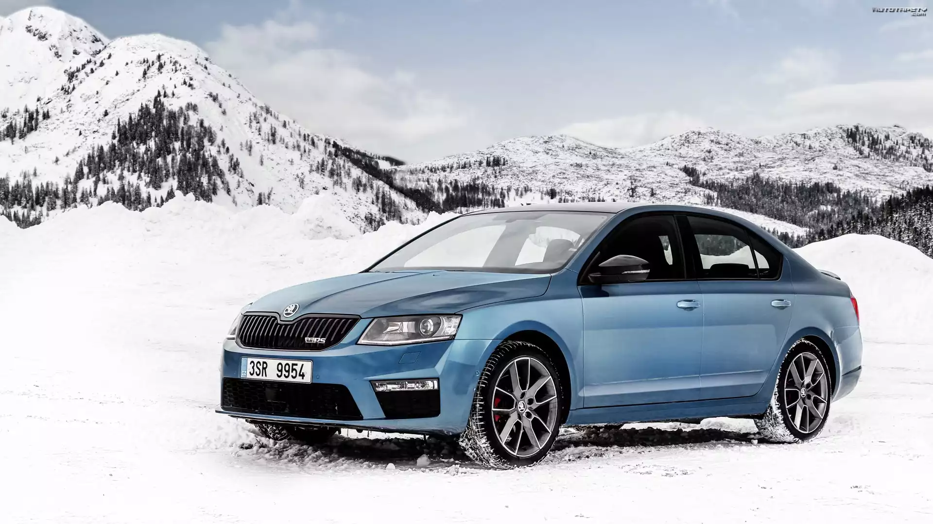 Skoda Octavia A7 RS, 2016, Góry