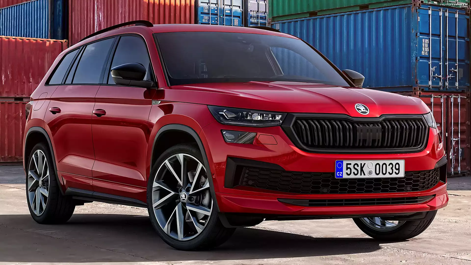 Skoda Kodiak Sport, Przód