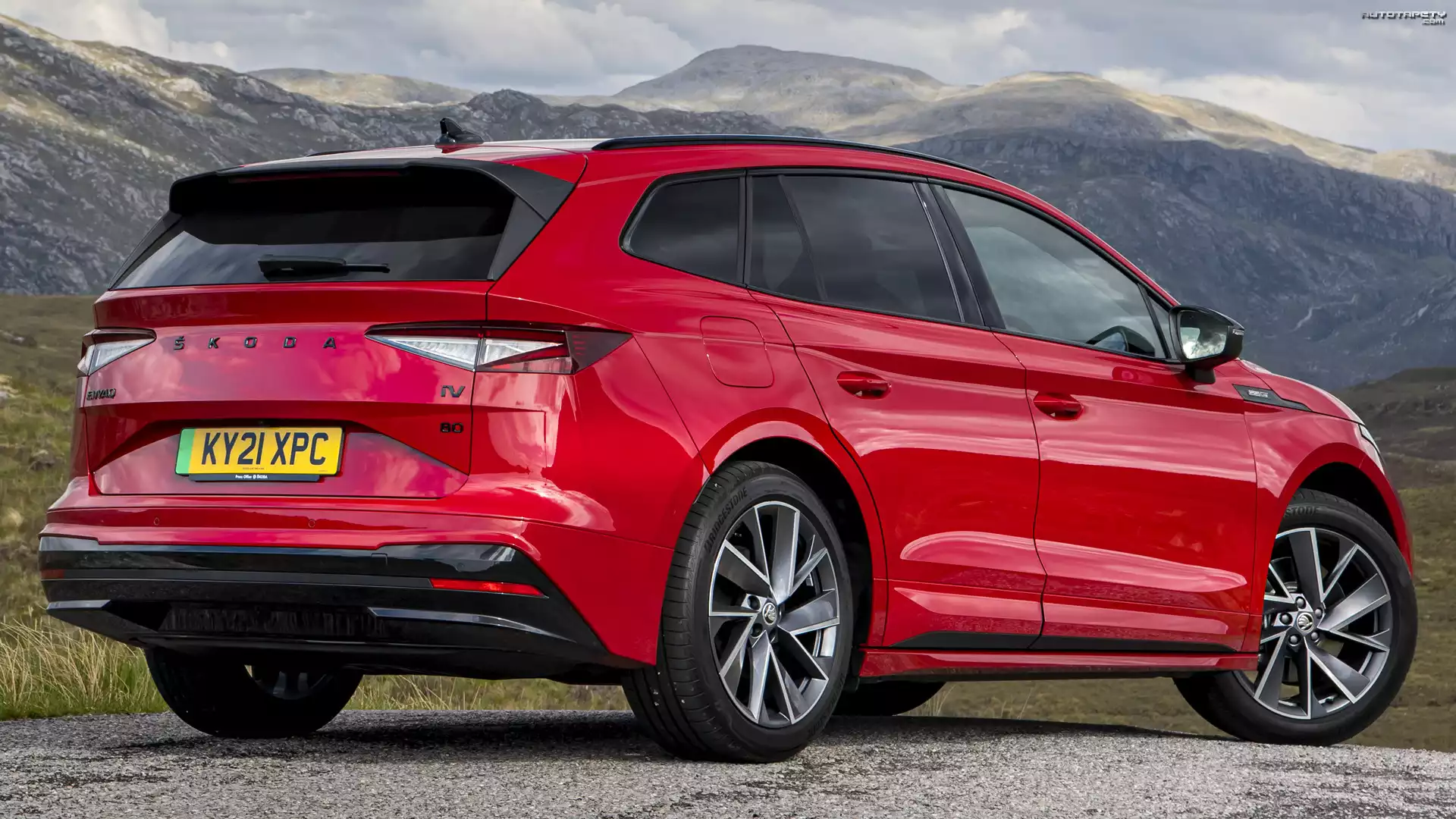 Skoda Enyaq iV Sportline, Tył