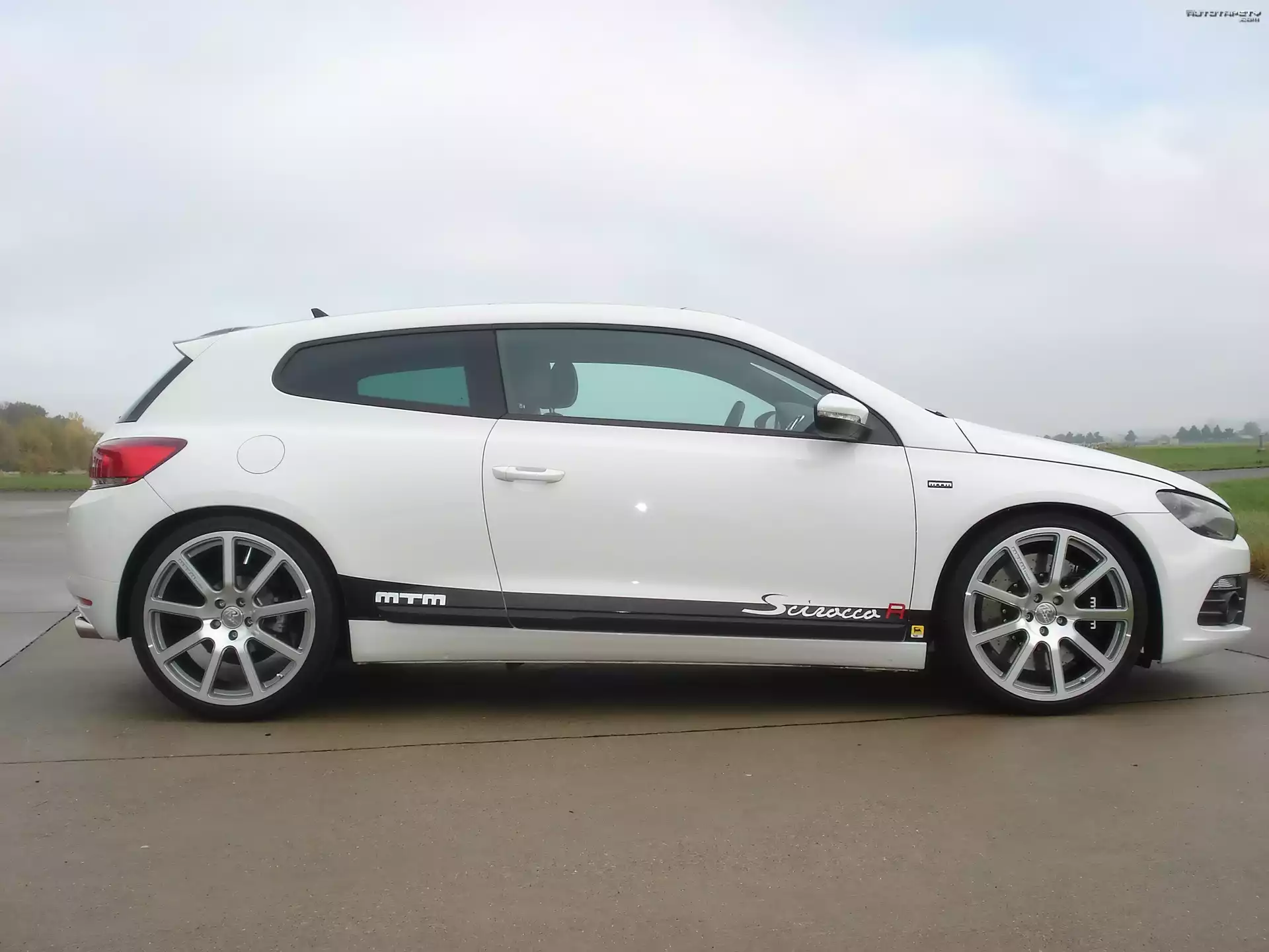 Strona, Pasażera, Drzwi, VW Scirocco
