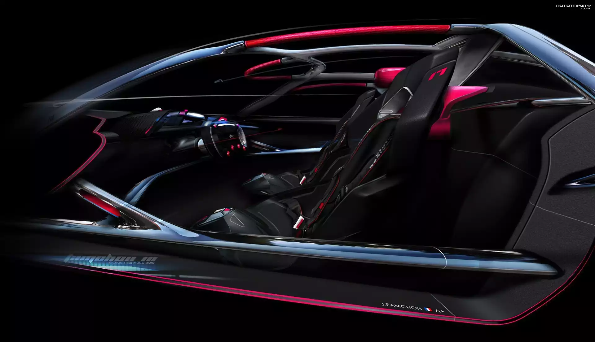 Citroen Survolt, Fotele