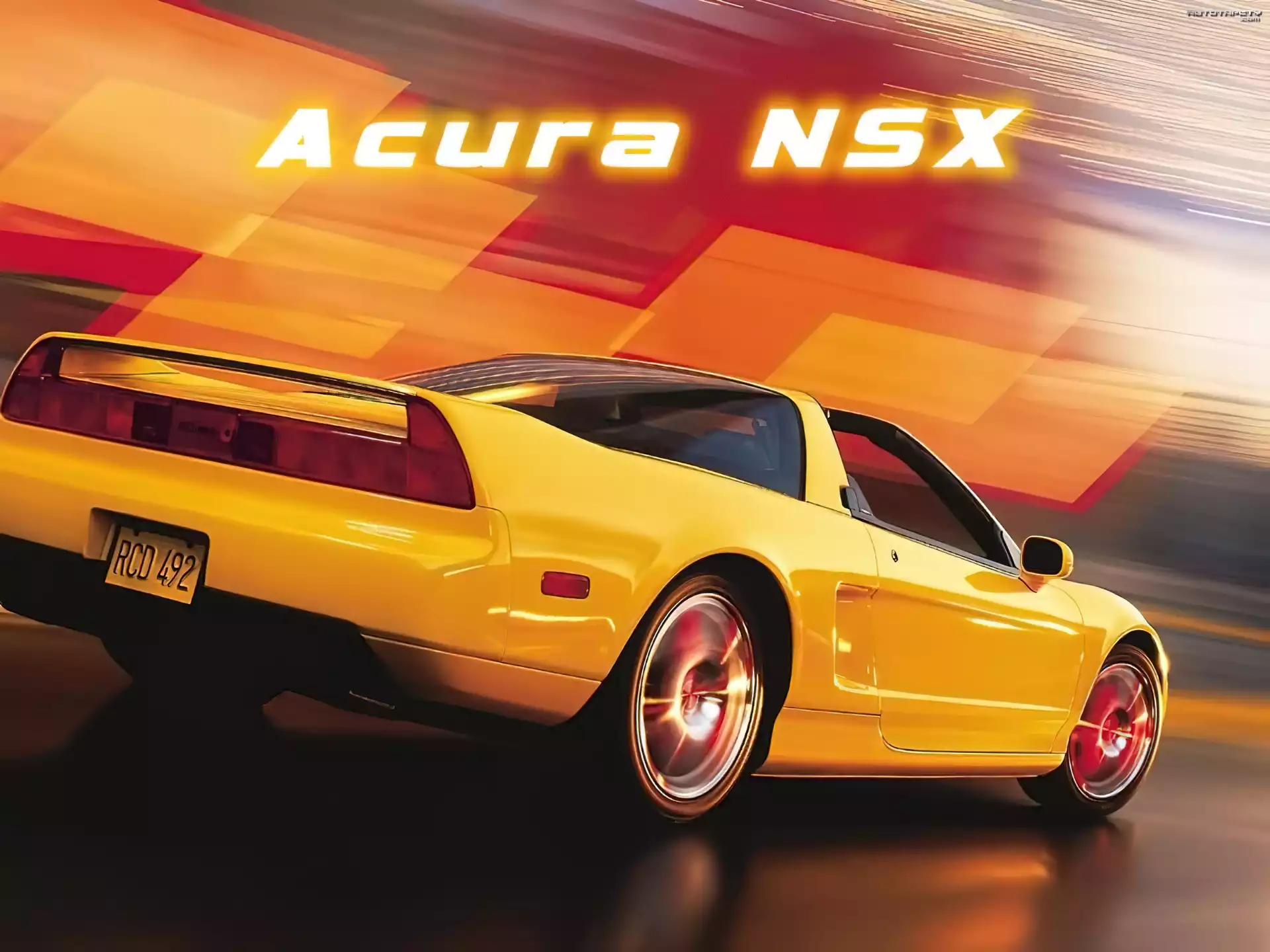 Tył, Acura NSX, Prędkość, Koła