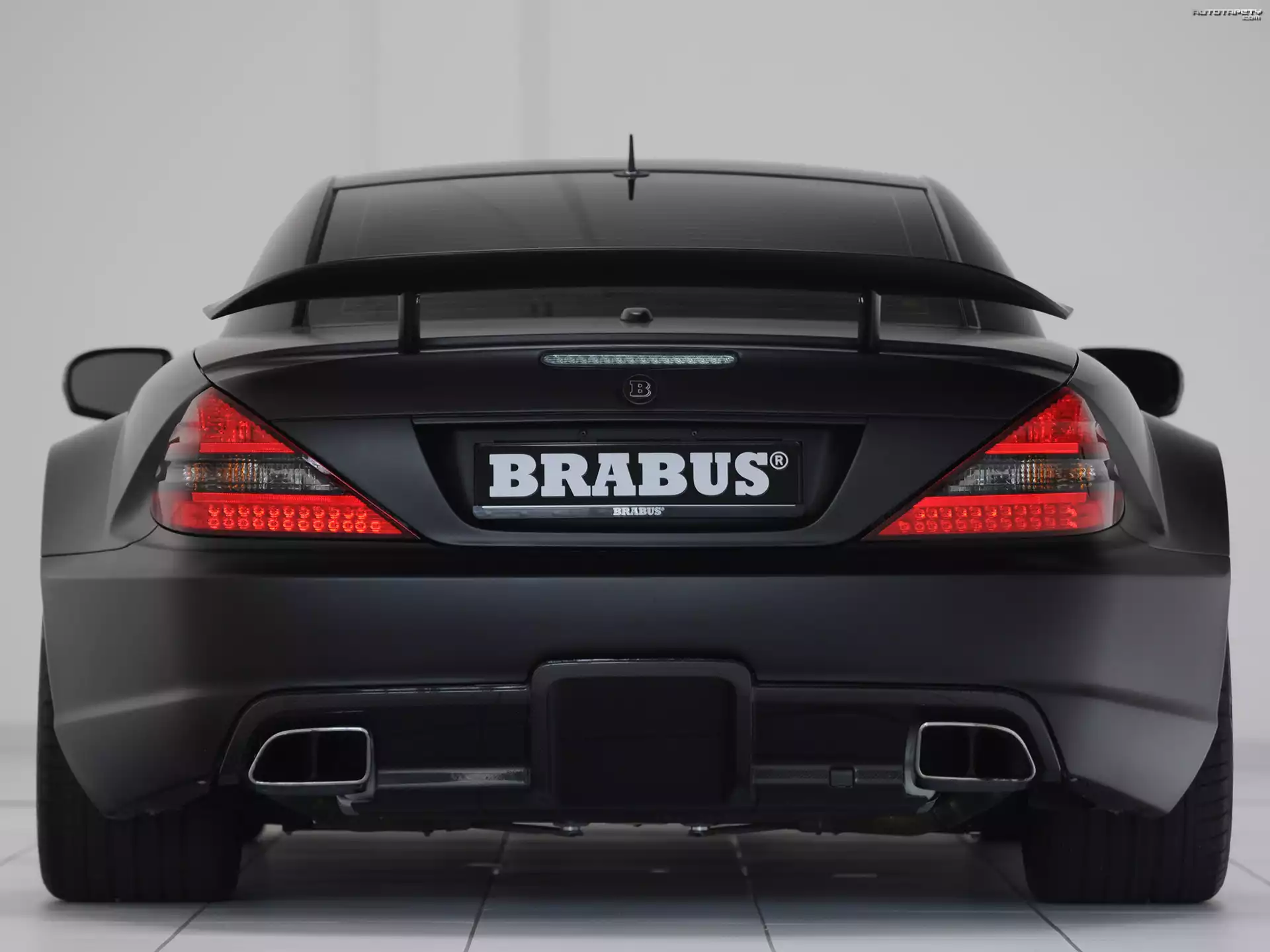 Tył, Mercedes SL, Brabus
