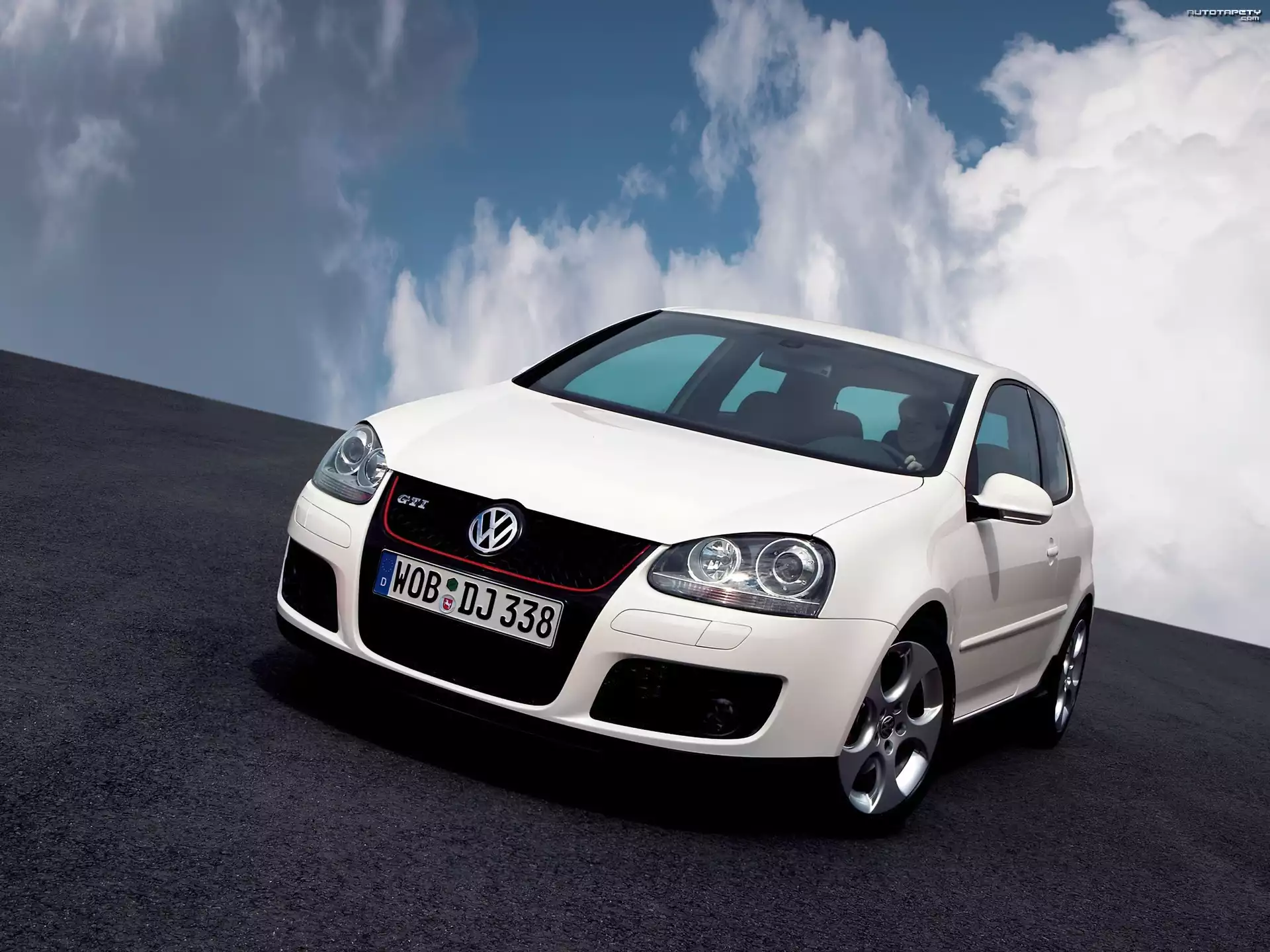 Volkswagen Golf 5, GTI, Biały