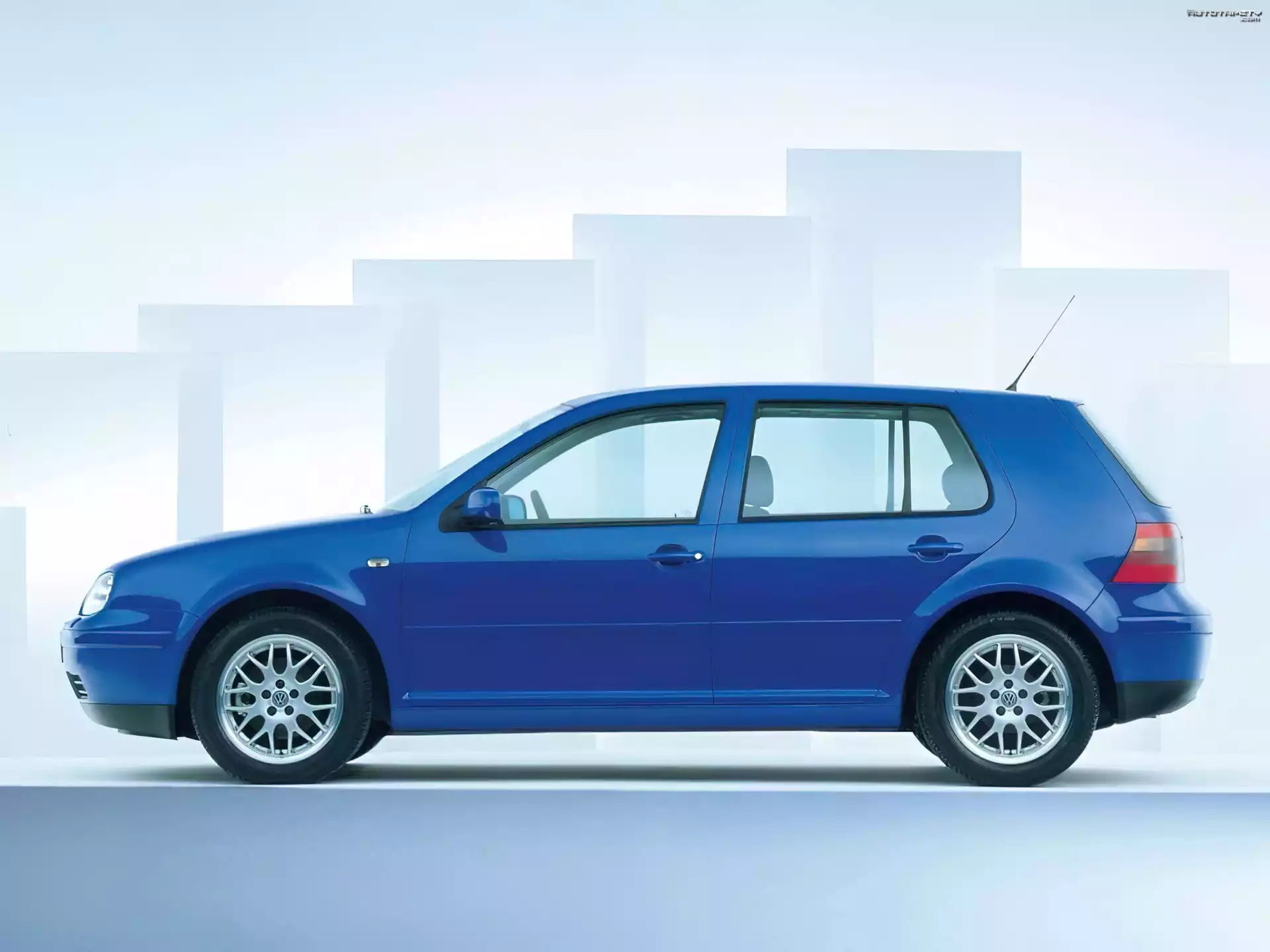 Volkswagen Golf 4, Niebieski, 5d