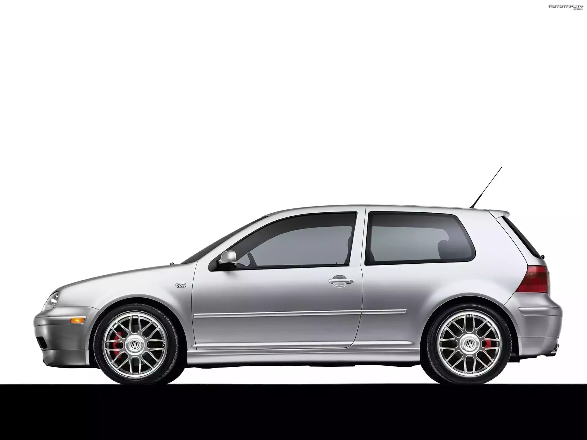 Volkswagen Golf 4, Srebrny, Alufelgi