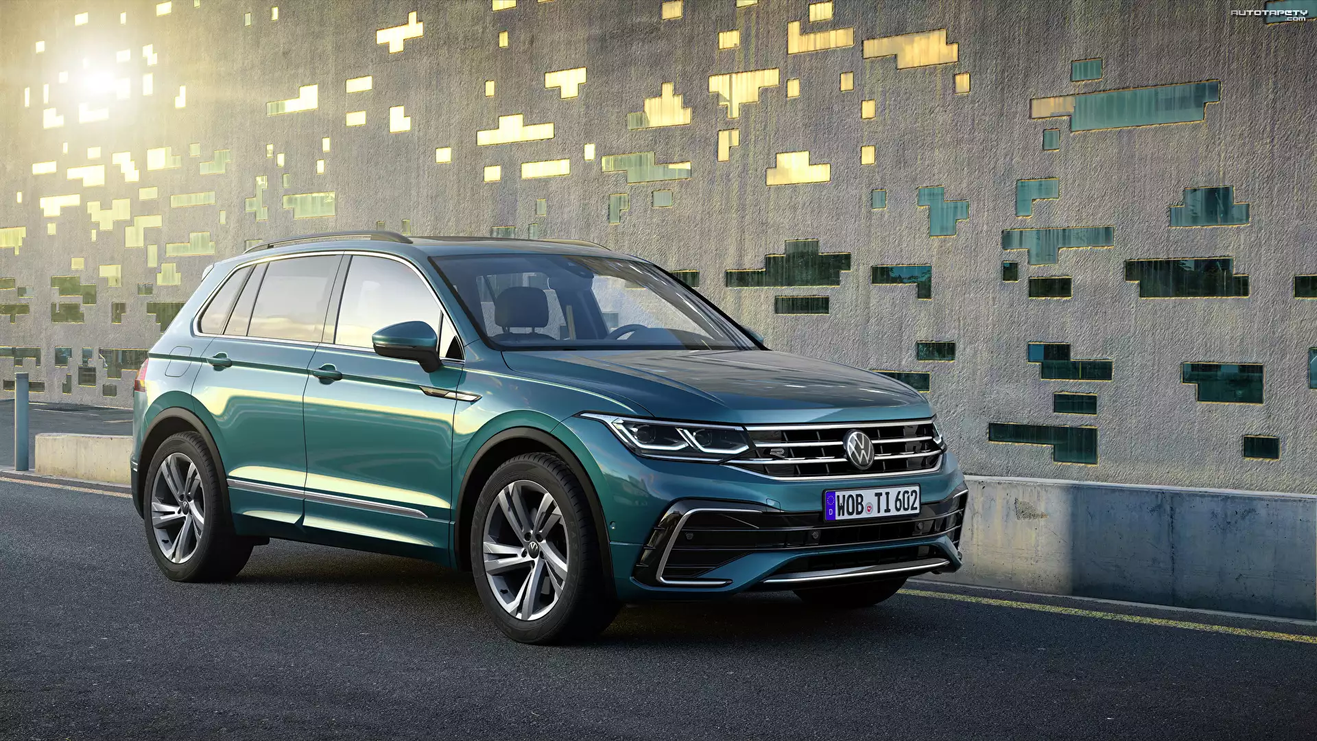 Zielony, Volkswagen Tiguan