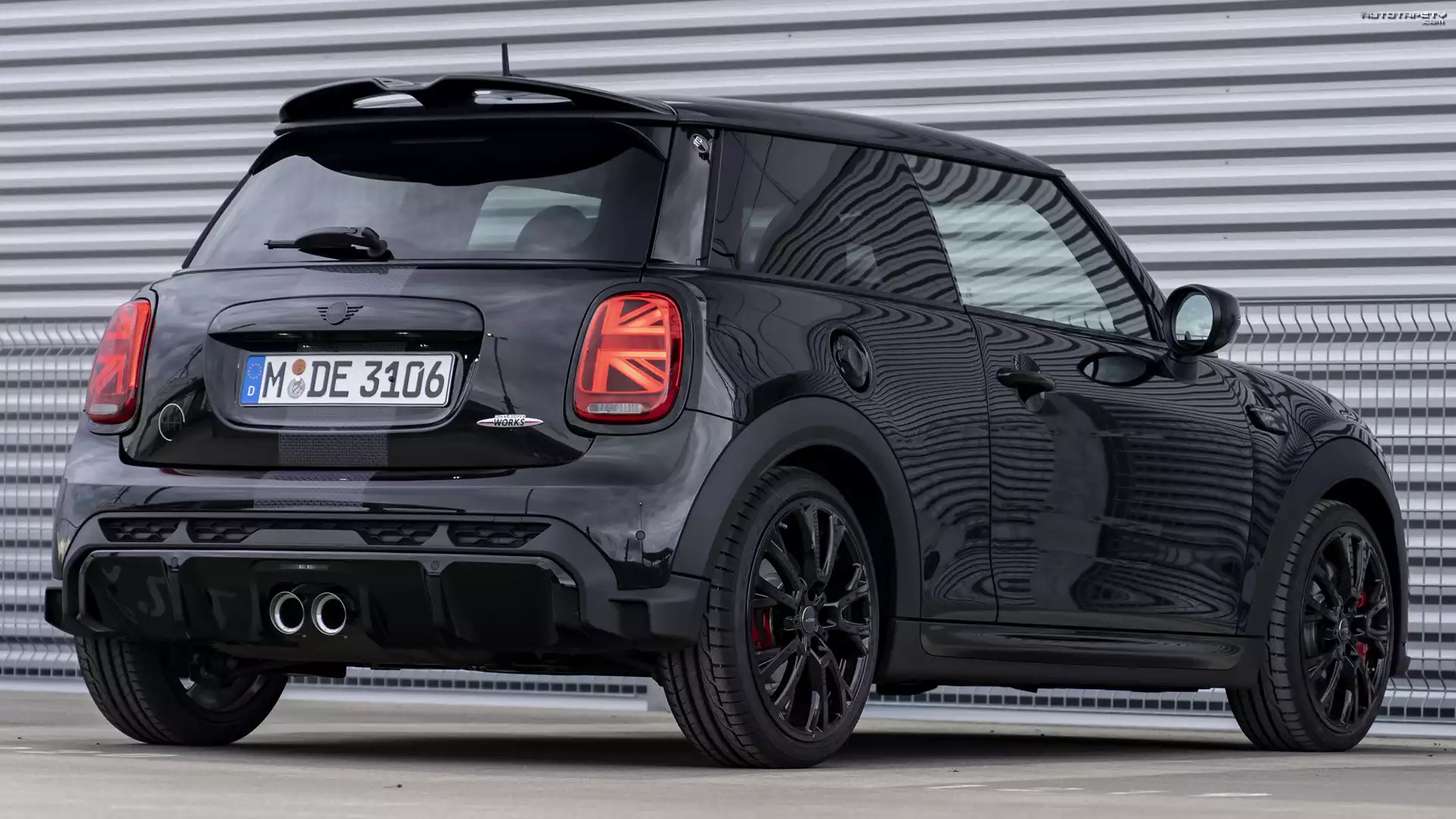 Mini John Cooper Works, Tył, Bok