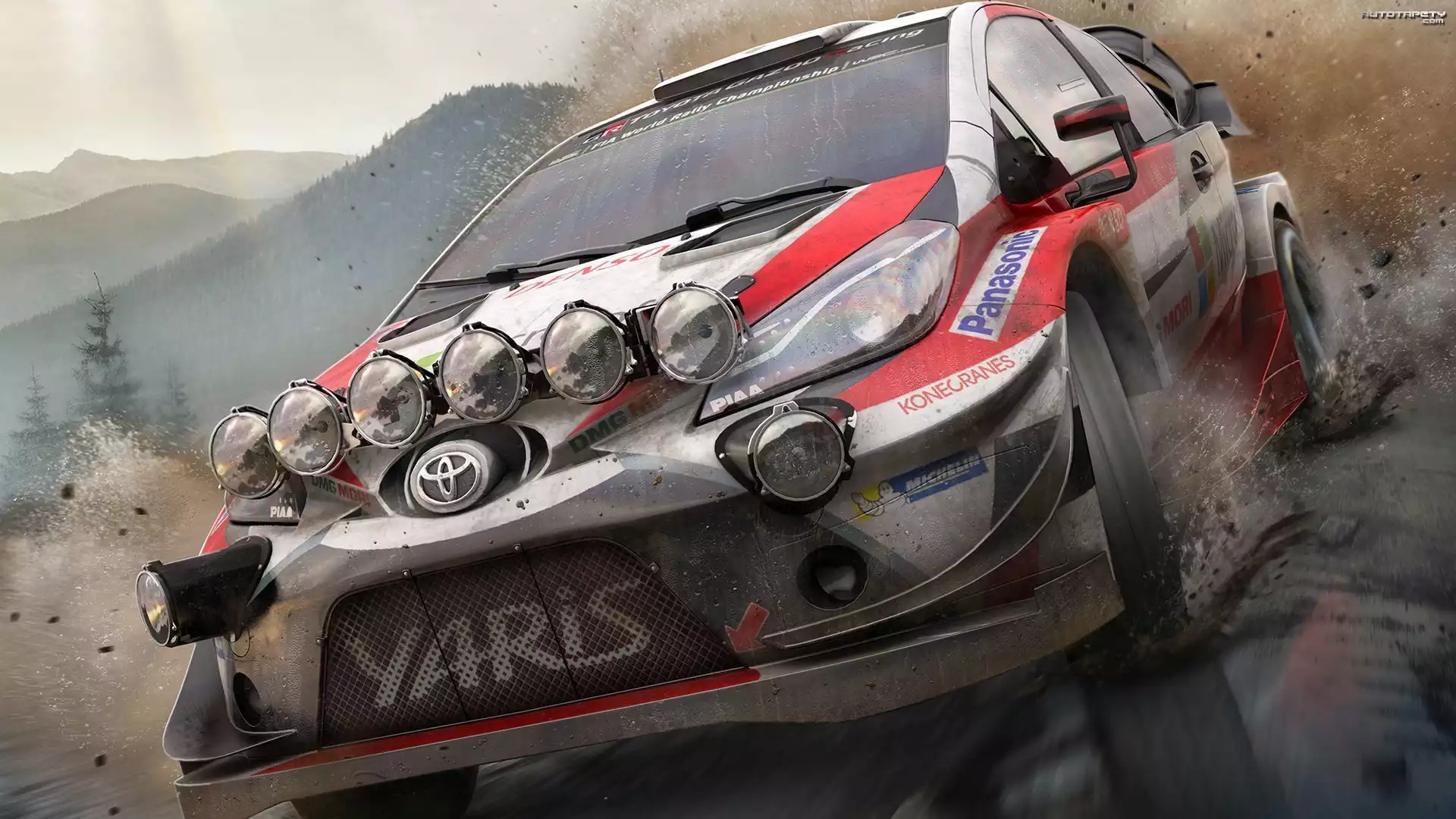 Gra, WRC 7, Toyota Yaris WRC, Samochód Rajdowy