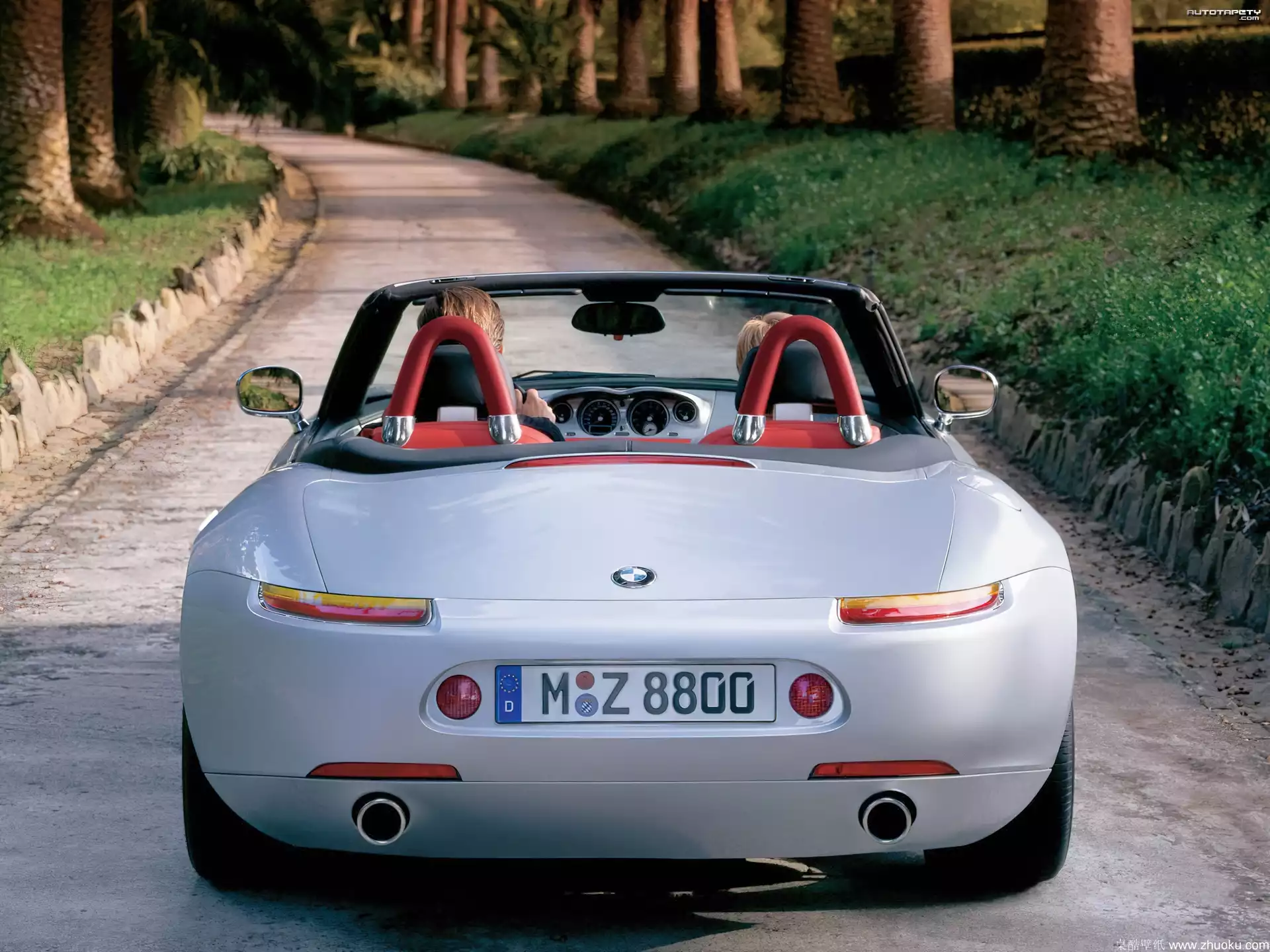 BMW Z8, Tył