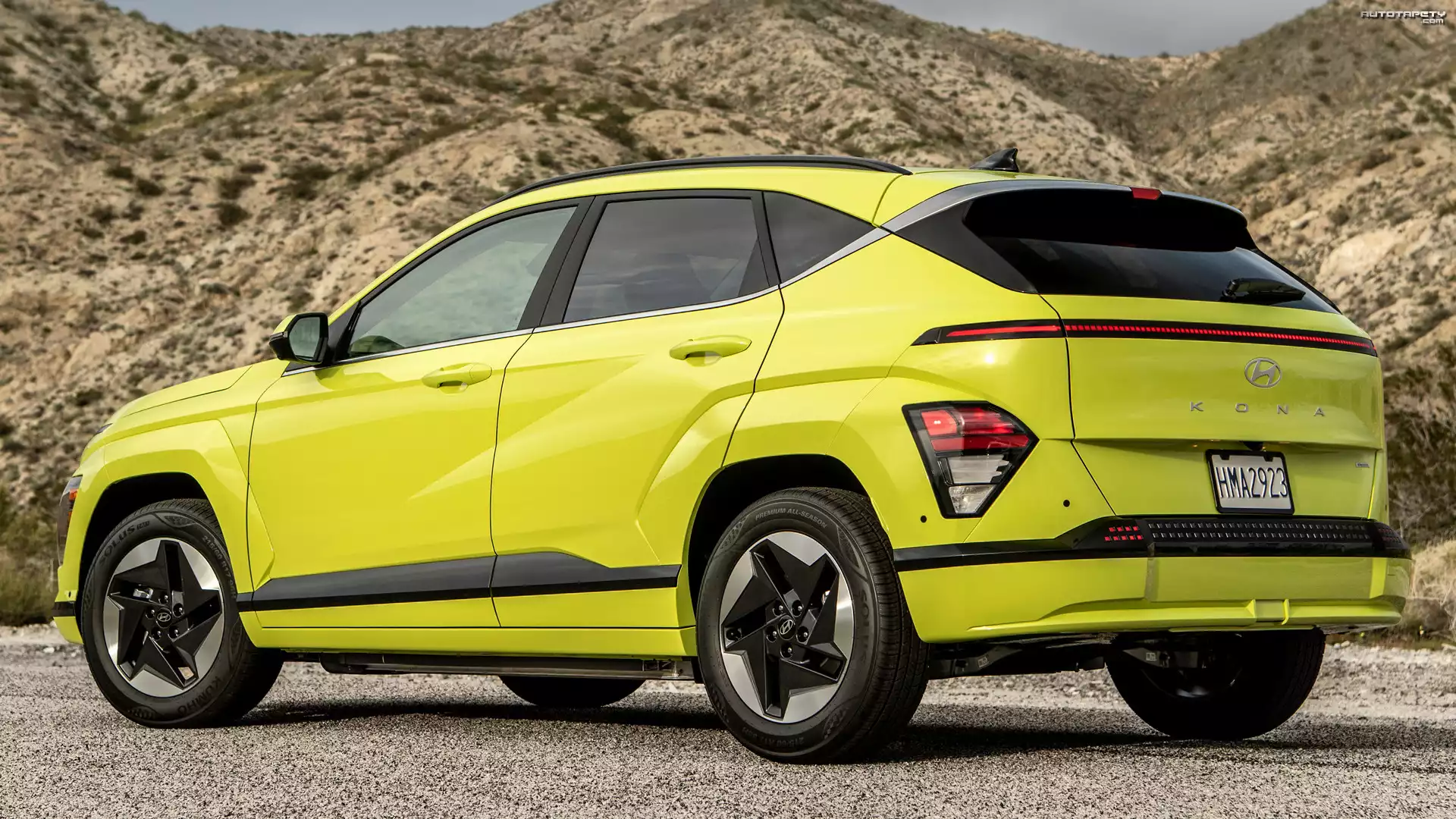 Hyundai Kona Electric, Żółta