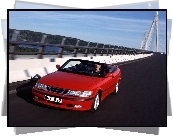 Czerwony, Saab 9-3, Cabrio