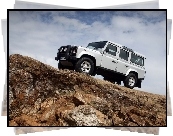 Land Rover Deferender, Wspinaczka