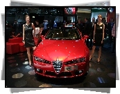 Prezentacja, Alfa Romeo Brera, Modelki