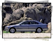 BMW 5, E39, Lewy Profil