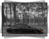 Czarna, Acura Integra, Reklama