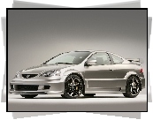 Acura RSX, Tuning, Czarne, Felgi