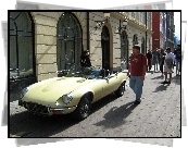 Zabytkowy Jaguar E-Type