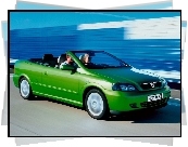 Zielony, Opel Bertone, cabrio