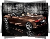 Brązowy, Metalik, Audi R8 Spyder