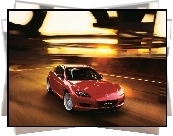 Czerwona, Mazda, RX 8