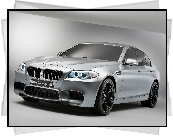 BMW M5 Concept, Reflektory, Maska