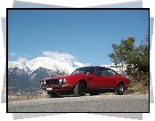 Fiat Dino, Góry, Śnieg