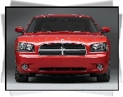Przód, Dodge Charger, Zderzak, Grill