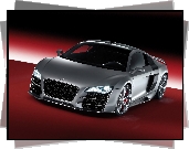 Audi R8, Czerwone, Zaciski