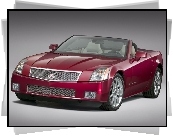 Bordowy, Cadillac XLR, Cabrio