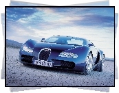 Błękitny, Bugatti Veyron, Niebo