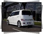 Tył, Daihatsu Materia, White, X