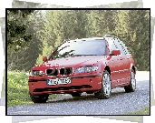 Czerwone, BMW E46, Kombi