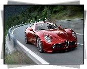 Alfa Romeo 8C, Jazda, Testowa