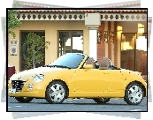 Żółte, Daihatsu Copen, Kabriolet