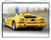 Żółte, Lamborghini Diablo