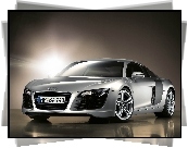 Srebrne, Audi R8, Blask