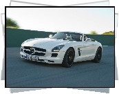 Mercedes-Benz SLS AMG, Czarne, Alufelgi