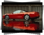 Czerwona, Acura NSX, Garaż