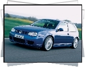 Golf 4, R32, Niebieski